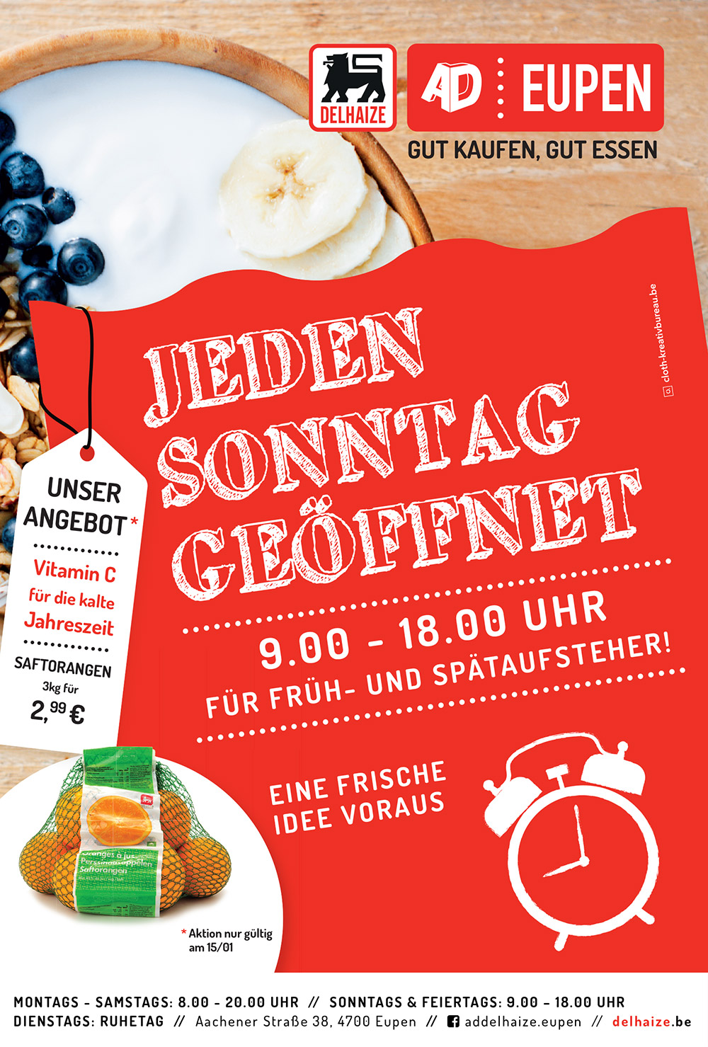 Anzeige – Sonntags geöffnet – 1